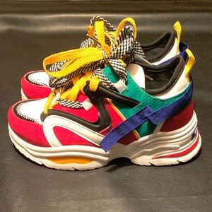 Colorful sneakers
